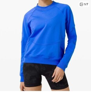 lululemon City Crew Sweatshirt Bluebell Crewneck